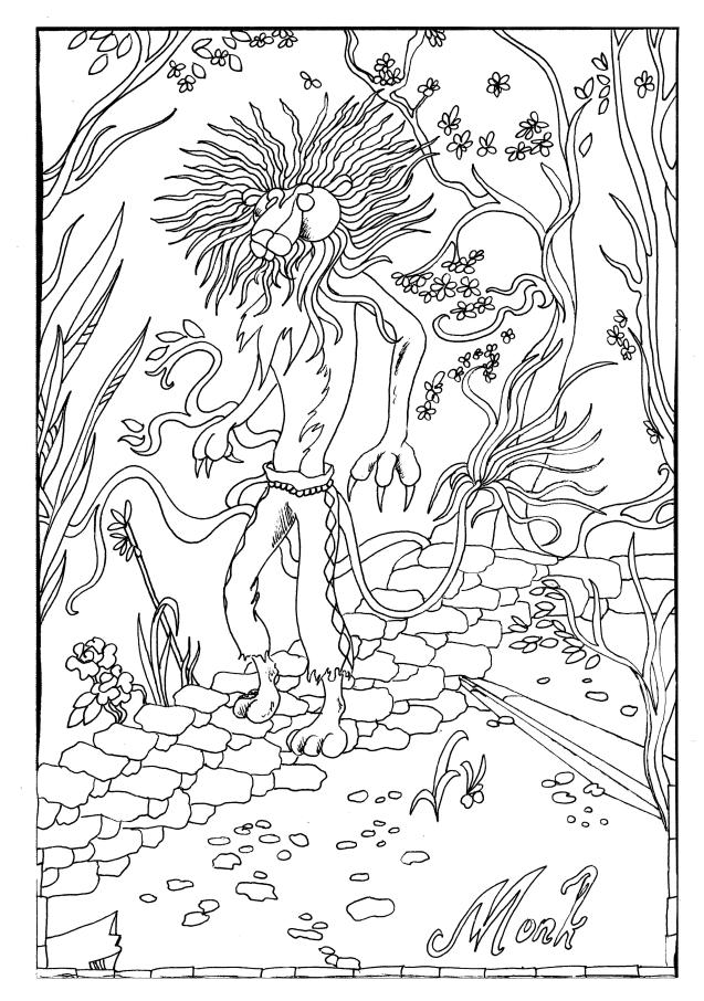 monkcoloring